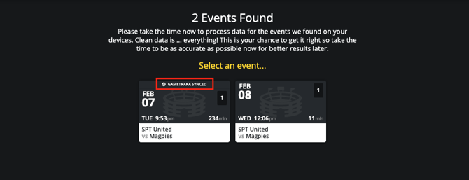 Bridge - Event Already Uploaded - Updated